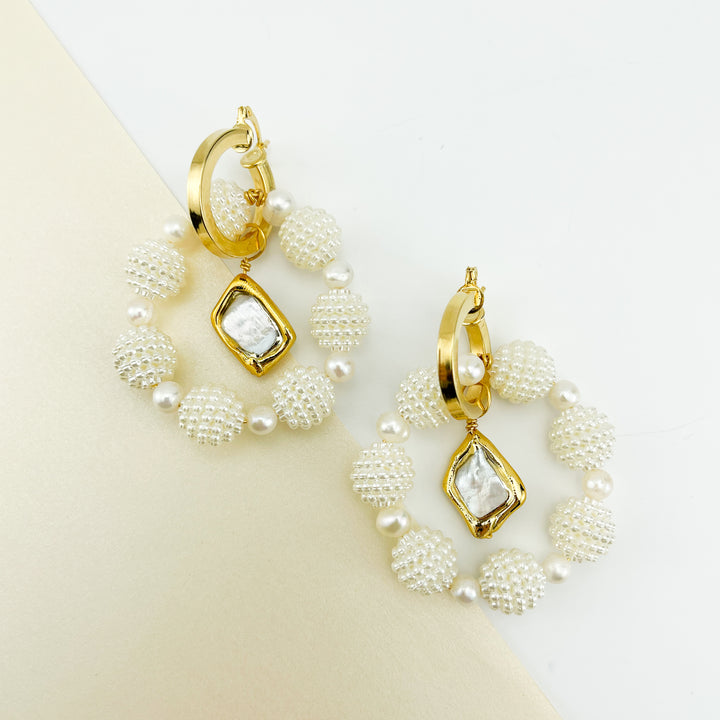 Pearly Mixable Earrings