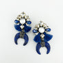 Khuarn Navy Blue Earrings
