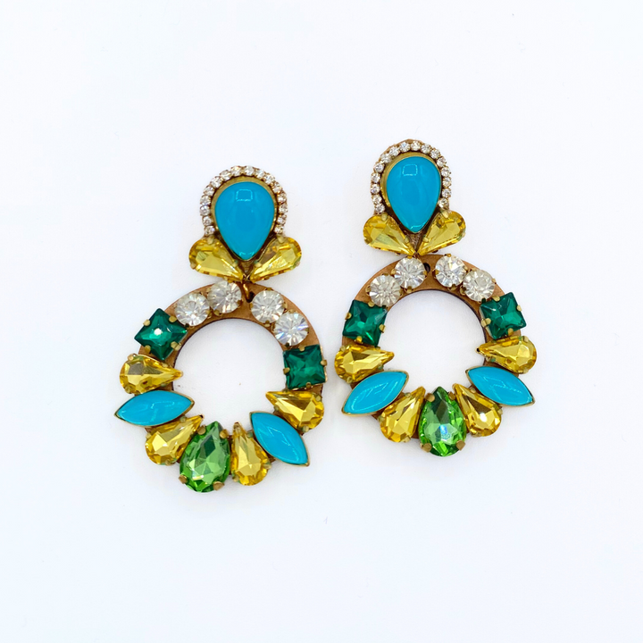 Mini Aro Colorful Earrings