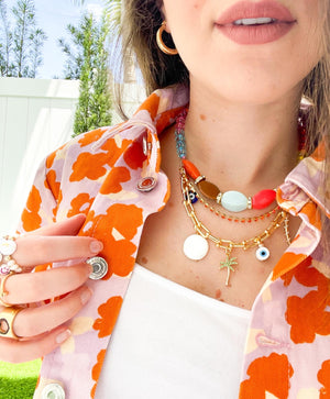 Summer Candy II Statement Necklace