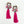 Tassel Hot Pink Earrings