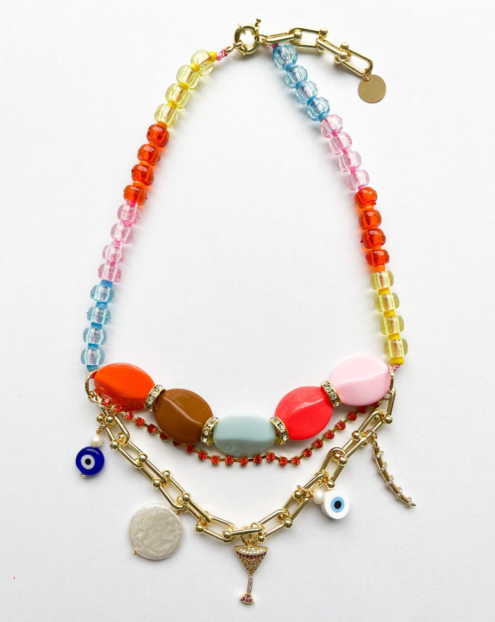 Summer Candy III Statement Necklace