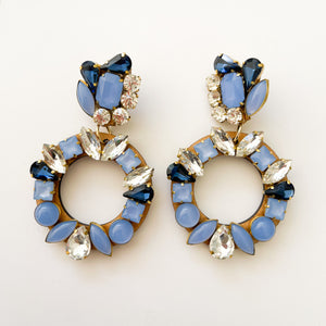 Aro Baby Blue Earrings